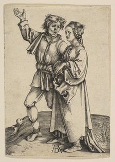 The Peasant and His Wife, ca. 1497. Creator: Albrecht Durer.