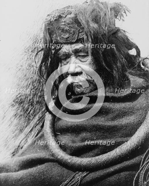 The Hamatsa-Nakoaktok, 1910, c1910. Creator: Edward Sheriff Curtis.