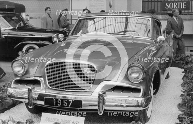 1957 Studebaker Golden Hawk. Creator: Unknown.