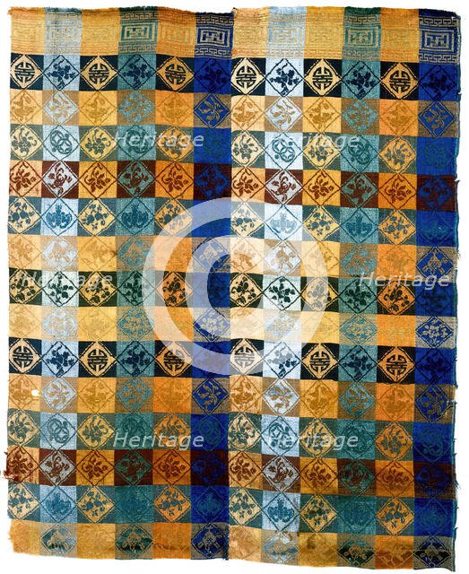 Fragment of Curtain, c1644-1911. Creator: Unknown.