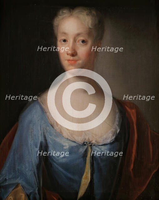 Anna Katharina Dahl, (c1710s). Creator: Johan Henrik Scheffel.