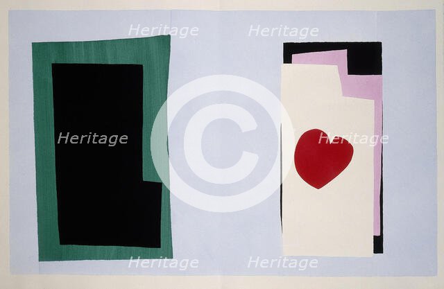 Illustration from the book "Jazz", c1947. Creator: Henri Matisse.