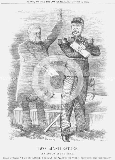 'Two Manifestoes', 1877. Artist: Joseph Swain