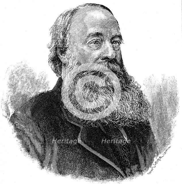 James Prescott Joule, English physicist, c1895. Artist: Unknown