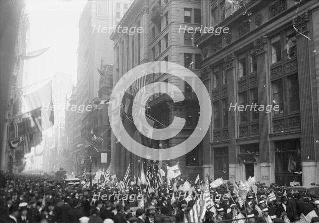 Peace Hurrah, 11 Nov 1918. Creator: Bain News Service.