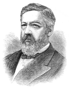 Mr. James G. Blaine, U. S. Secretary of State, 1881. Creator: Unknown.