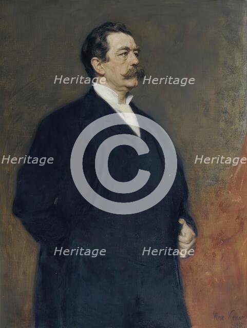 Prince Herbert Bismarck, 1898. Creator: Max Klinger.