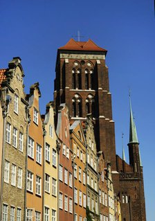Tower, St Mary's Basilica, Gdansk, Poland, 1343-1502 (2015). Creator: Unknown.
