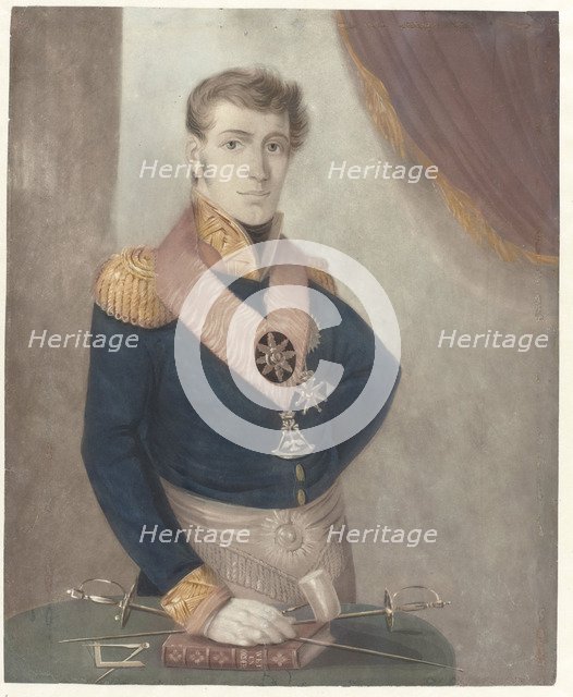 Prince Frederick of the Netherlands as Grand Master.