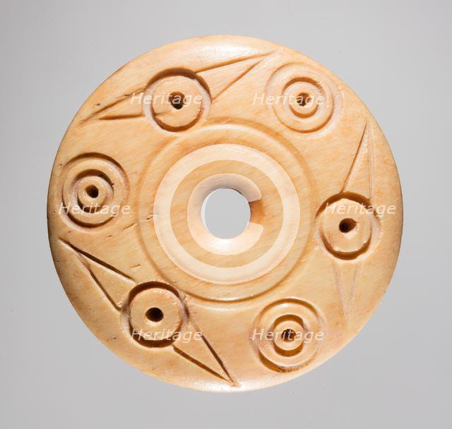Spindle Whorl, 700s - 900s. Creator: Unknown.