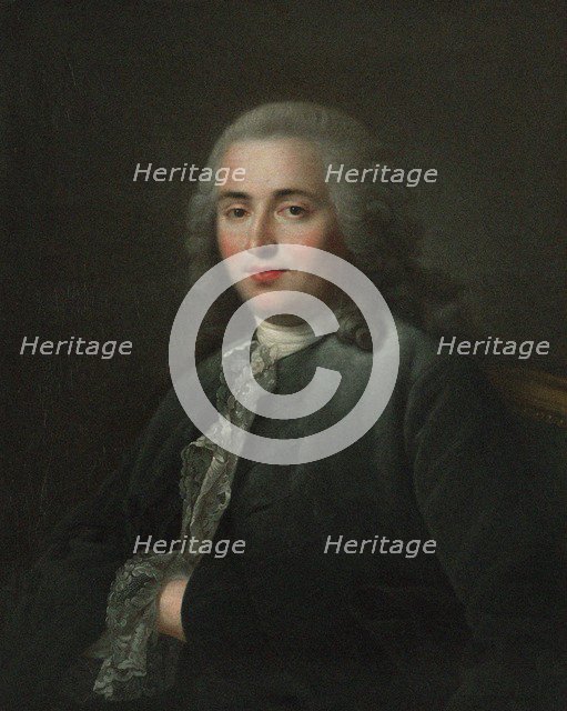 Portrait of Anne Robert Jacques Turgot, baron de l'Aulne (1727-1781) , End of 1770s.