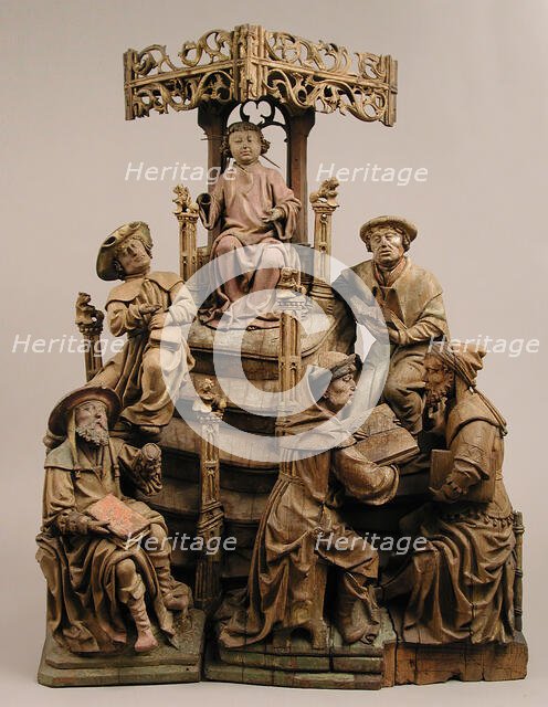 Christ among the Doctors, German, early 16th century. Creator: Unknown.