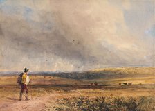 Crossing the Common, 1837. Creator: David Cox the Elder.