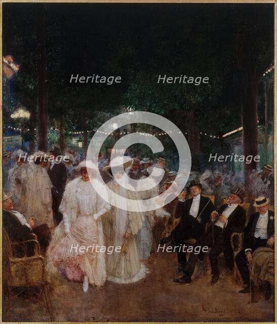 Beauties of the night, 1905. Creator: Jean Beraud.