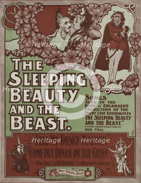 'Tell me, dusky maiden', 1901. Creator: Unknown.