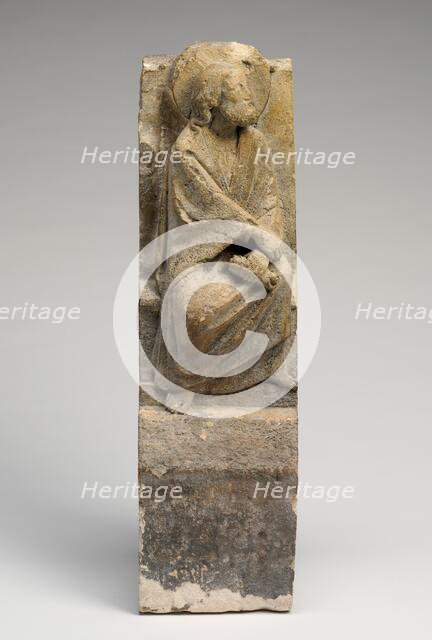 Seated Apostle, 14th century. Creator: Unknown.