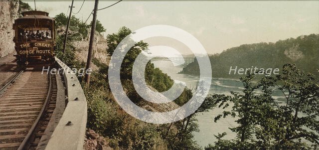Niagara, the lower Gorge, ca 1900. Creator: Unknown.