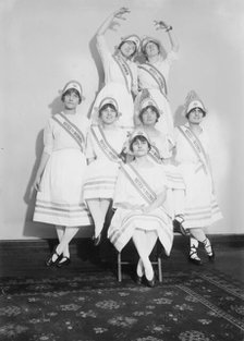 Suffrage dancers, between c1910 and c1915. Creator: Bain News Service.
