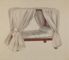 Doll Bed, c. 1937. Creator: Lillian Causey.