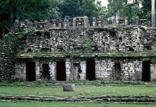 Temple of Labyrinth, Yaxchilan, Mexico, Late Classical Period, (1998). Creator: Unknown.