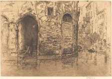 Two Doorways, 1880. Creator: James Abbott McNeill Whistler.