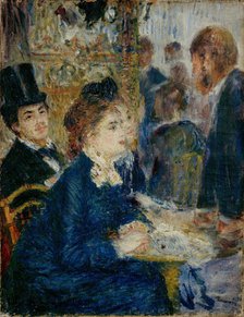 In the Café, c1877. Creator: Renoir, Pierre Auguste (1841-1919).