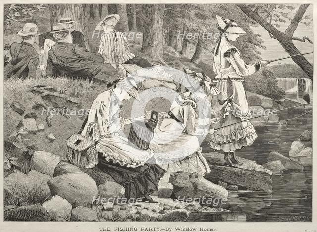 The Fishing Party, 1869. Creator: Winslow Homer (American, 1836-1910).