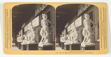 French Historic Sculpture; Room 11 Art Institute, 1893. Creator: Henry Hamilton Bennett.