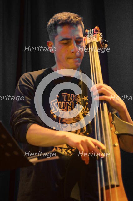 Gabriele Pribetti Quintet, Ropetackle Arts Centre, Shoreham by Sea, West Sussex, Feb 2023. Creator: Brian O'Connor.