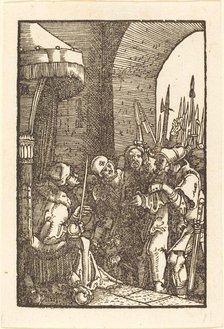 Christ before Caiaphas, c. 1513. Creator: Albrecht Altdorfer.