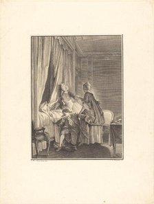 L'inoculation de l'amour, 1775/1776. Creator: Noel Le Mire.