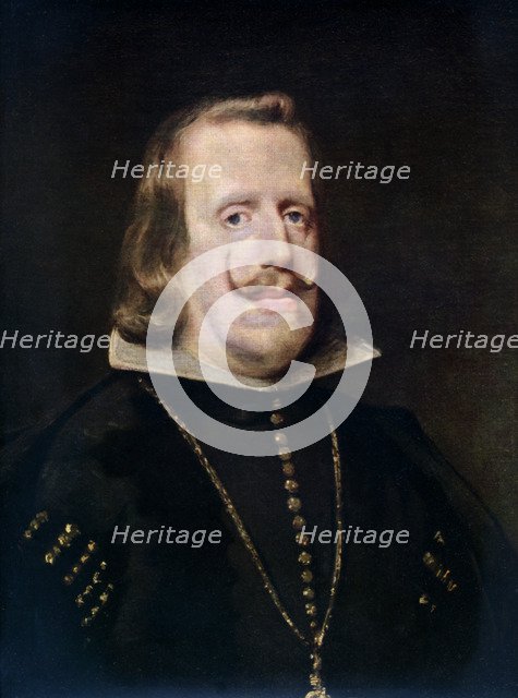 'Philip IV of Spain', c1656, (1912).Artist: Diego Velasquez