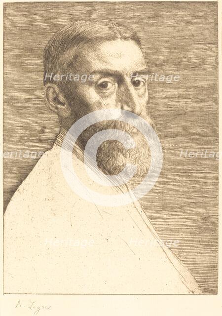 Sir Edward John Poynter, 1877. Creator: Alphonse Legros.