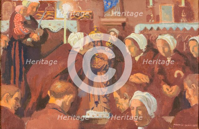 Le Pardon du Folgoët, 1930. Creator: Denis, Maurice (1870-1943).
