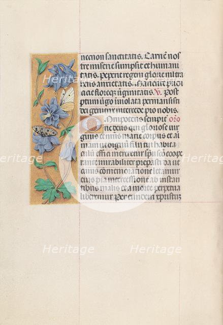 Hours of Queen Isabella the Catholic, Queen of Spain: Fol. 83v, c. 1500. Creator: Master of the First Prayerbook of Maximillian (Flemish, c. 1444-1519); Associates, and.