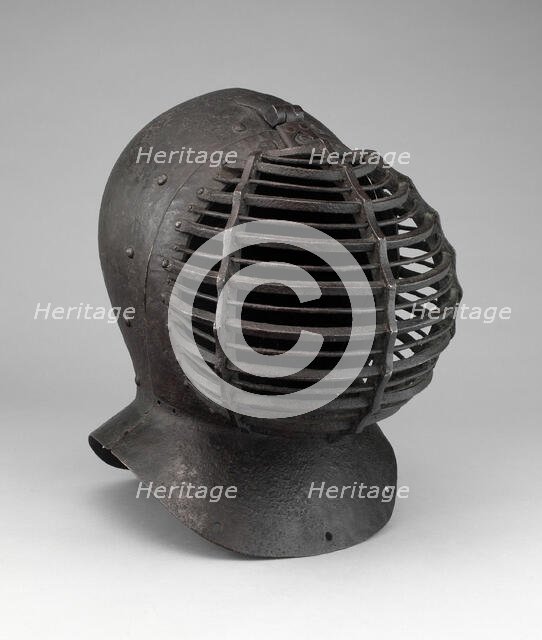 Great Basinet (Kolbenturnierhelm), Germany, mid-19th century in 15th century style. Creator: Unknown.