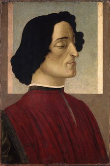 Portrait of Giuliano de' Medici (1453–1478), ca 1475. Artist: Botticelli, Sandro (1445-1510)