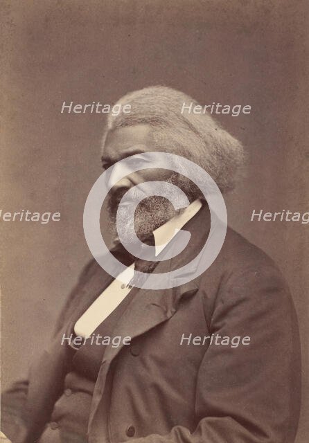 Frederick Douglass, ca. 1880. Creator: Mathew Brady.