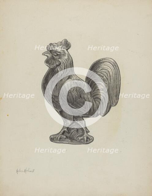 Pin Tray, c. 1939. Creator: Helen Hobart.