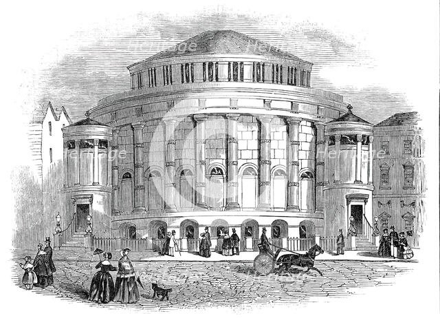 New Baptist Chapel, Leicester, 1845. Creator: Unknown.