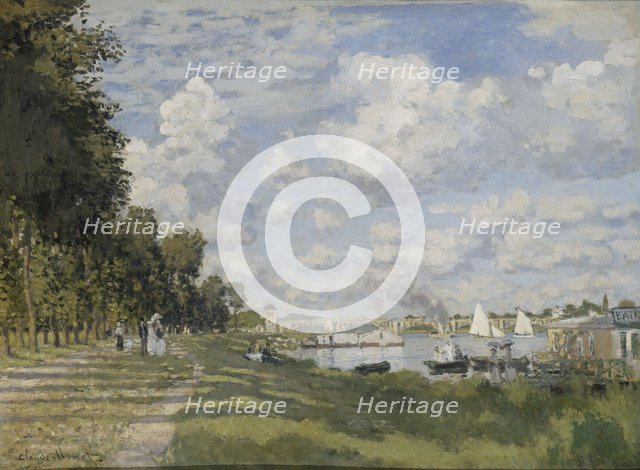 Le bassin d'Argenteuil, 1872. Artist: Monet, Claude (1840-1926)