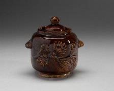 Sugar Bowl with Cover, 1840/90. Creator: Unknown.