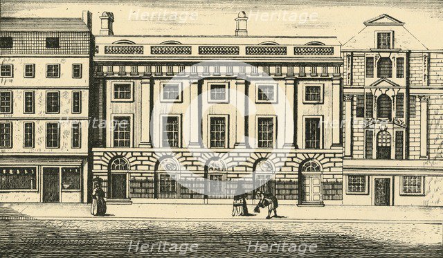 'East India House', c1730-1800, (1925). Creator: Unknown.