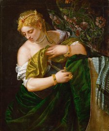 Lucretia, ca 1583. Artist: Veronese, Paolo (1528-1588)