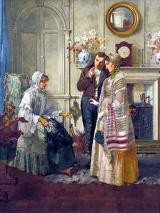 'Sweethearts', 1892. Artist: Walter Dendy Sadler