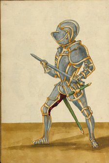 A Man in Armor, about 1560-1570. Creator: Unknown.