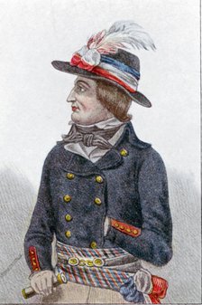 Lazare Nicolas Marguerite Carnot, French revolutionary. Artist: Unknown