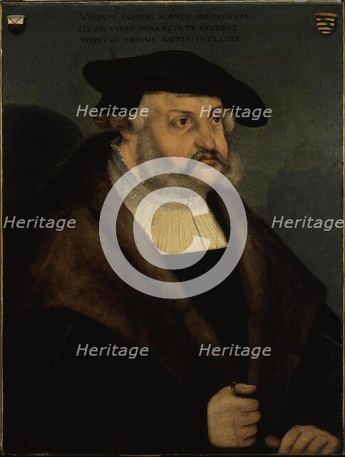Portrait of Frederick III, Elector of Saxony (1463-1525). Creator: Cranach, Lucas, the Elder (1472-1553).