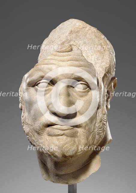 Portrait of a Bearded Man, about 150 BC. Creator: Unknown.