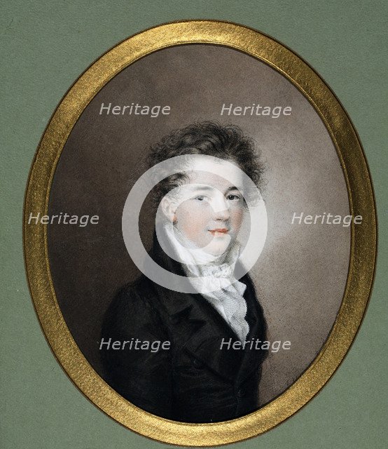 Portrait of Count Alexander M. Gorchakov (1798-1883), c. 1815. Artist: Anonymous  